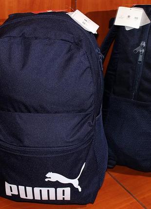 Рюкзак puma phase оригинал наплечник - 22л унисекс синий 075487 43