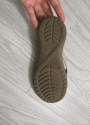Crocs босоножки 24.5 см стелька2 фото