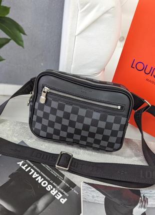 Мужская сумка через плечо louis vuitton
