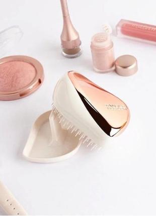 Расческа tangle teezer compact styler rose gold ivory1 фото