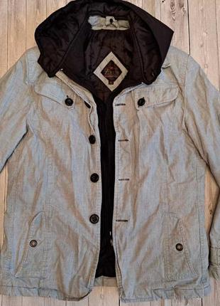 Мужская зимняя куртка-пиджак, размер l (48-50)