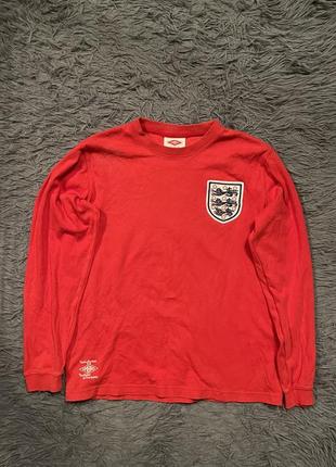 Umbro винтажный футбольный лонгслив джерси