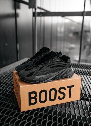 Женские кроссовки adidas yeezy boost 700 v2 black 🌶 smb ✔️8 фото