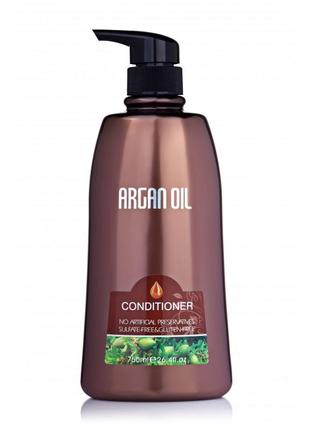 Кондиціонер для волосся з аргановою олією 750 мл, bingo morocco argan oil