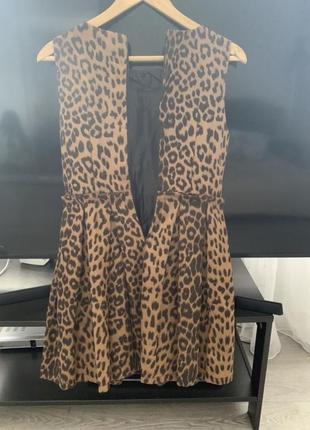 Платье леопардовое2 фото
