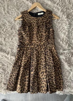 Платье леопардовое4 фото