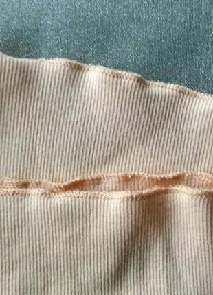 Персиковая шикарная мягенькая футболка поло рукав 1/2 р. l - n5, от marc cain8 фото