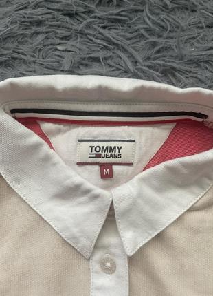 Tommy hilfiger стильное поло футболка из свежих коллекций2 фото