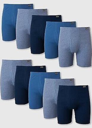 Трусы мужские hanes comfortsoft waistband moisture-wicking cotton2 фото