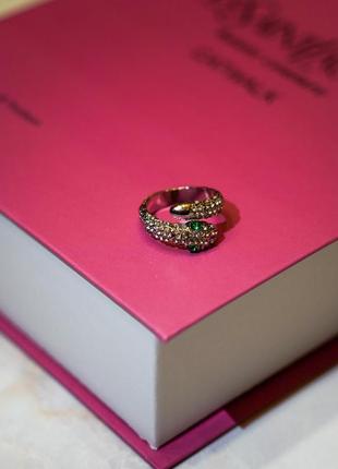 Каблочное кольцо змея в стиле bvlgari1 фото