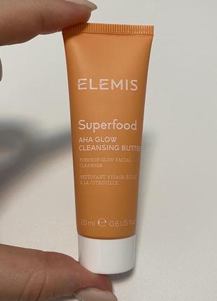 Очищающее масло superfood aha glow elemis