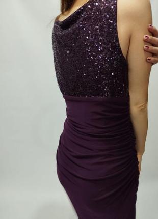 "night way collections"
вечернее фиолетовое платье с пайетками на верху2 фото