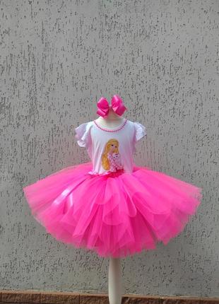 Костюм барбі, вбрання барбі, малиновий костюм барбі, сукня barbie