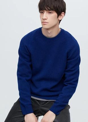 Чоловічій джемпер uniqlo premium lambswool