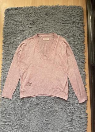 Zadig & voltaire стильний кашеміровий джемпер светр від преміум бренду