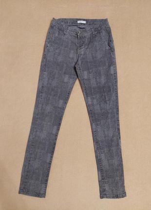 Сірі італійські джинси скіні прямі altamira milano2 фото