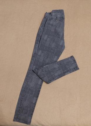 Сірі італійські джинси скіні прямі altamira milano3 фото