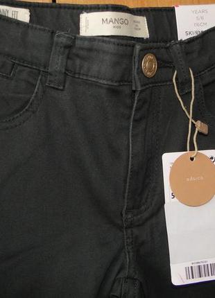 Новые, очень стильные брюки mango. размер 116 см 5-6 лет3 фото