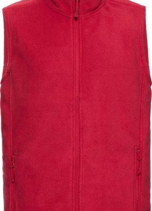 Флісовий жилет russell mens outdoor fleece gilet червоний s