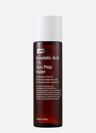 Отшелушивающий тоник с миндальной кислотой by wishtrend - mandelic acid 5% skin prep water