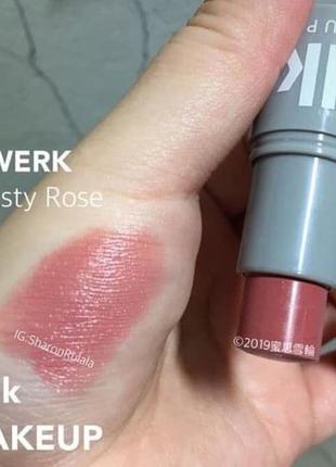 Мультитик/тинт румяна для губ и щек milk makeup lip + cheek / кремовые румяна milk3 фото