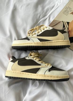 Nike jordan low og sp travis scott reverse mocha