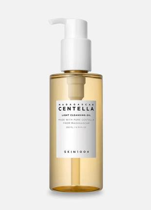 Гідрофільна олія з центелою азіатської skin1004 madagascar centella light cleansing oil