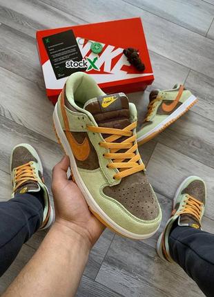 Кросівки nike sb dunk low dusty olive