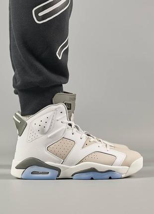 Шикарные стильные мужские кроссовки "nike air jordan retro 6"