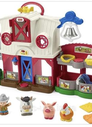 Музикальна ферма з тваринками від fisher price