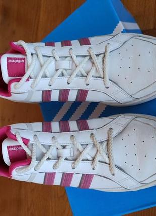 Продам нові жіночі шкіряні кроси adidas agashae trainers 39р. 24.5-25cм.7 фото