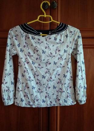 Гарна натуральна брендова кофтинка для дівчинки