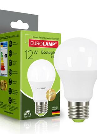 Лампочка eurolamp led а60 12w e27 4000k 220v (led-a60-12274(p))