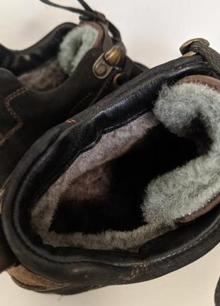 Детские зимние кожаные ботинки размер 315 фото