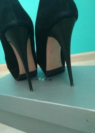 Туфлі на шпильках crux шкіряні4 фото