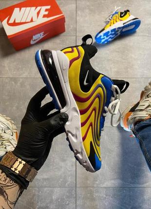 Nike Air Max 270 React Eng Yellow Blue Kupit Po Dostupnoj Cene V Kieve I Ukraine Shafa Ua
