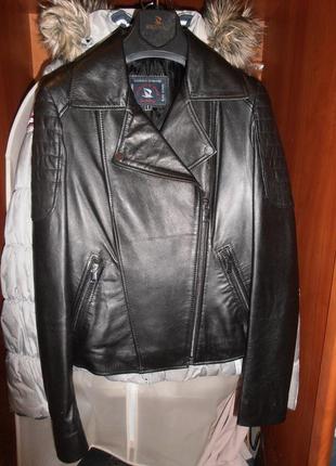 Куртка из натуральной кожи. ( бренд giorgio di mare)1 фото