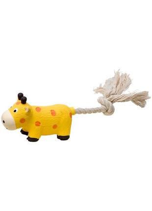 Іграшка для собак eastland олень з хвостом латекс 13.4 см (6970115700581)