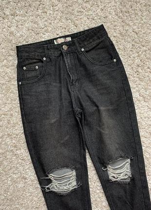 Крутые  джинсы mom от boohoo s - размер4 фото