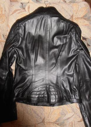 Куртка из натуральной кожи. ( бренд giorgio di mare)3 фото