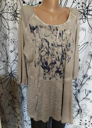 Трикотажна блуза,стиль бохо kenny,s