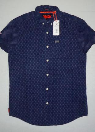 Сорочка superdry exclusive indigo (m)1 фото