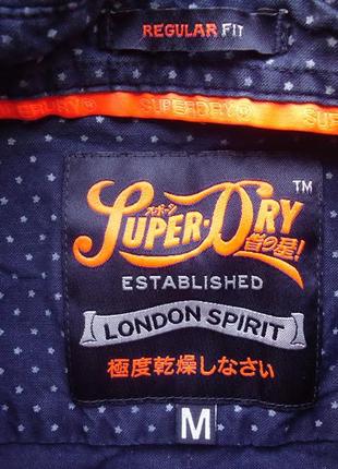 Сорочка superdry exclusive indigo (m)4 фото