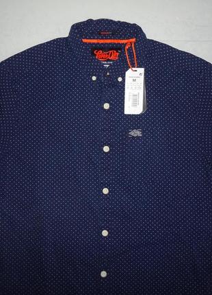 Сорочка superdry exclusive indigo (m)2 фото