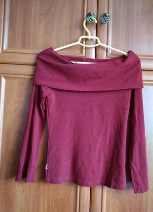 Супер стильно кофтинка хомут та рукави з прозорої тканини решта трикотаж