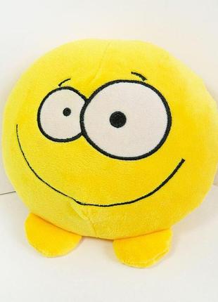 М'яка іграшка weber toys смайлик emoji добрячок 18см (wt618)