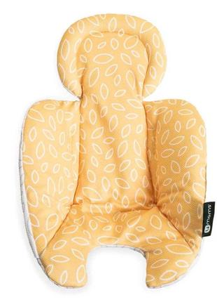 Вкладыш для шезлонга-качелей 4moms mamaroo и rockaroo yellow cool mesh