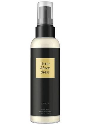 Парфюмированный спрей для тела avon little black dress 100 мл