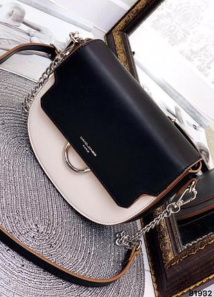 Сумка двухцветная мини 3