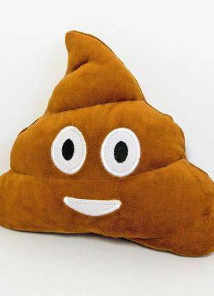 М'яка іграшка weber toys смайлик emoji містер какашка 16см (wt615)